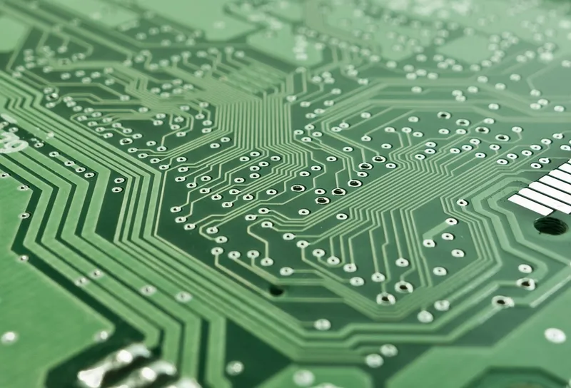 Técnico Smart House a fazer microsoldadura em placa-mãe